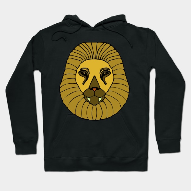 Lion #5 Hoodie by RockettGraph1cs